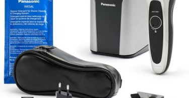 Panasonic ES-LV95-S Arc5 Wet-Dry Shaver with Cleaning and Charging System